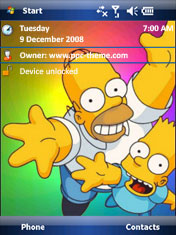 The Simpsons  ppc theme